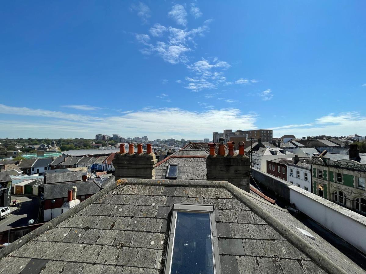 Light Airy 3 Bed Town Cntr Flat 700M To The Beach Bournemouth Exterior photo